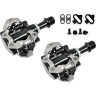 Педали SHIMANO M540, с шипами, черный EPDM540L
